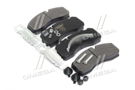 Колодка гальмівна дискова (комплект на вісь) лінійка TWIN RIDER st 29095pro