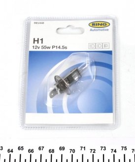 Автомобильная лампа H1 12V 55W P14.5s Standard (blister/1шт) Ring reu448