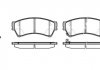 Купити Гальмівні колодки дискові Mazda 6 ROADHOUSE 21196.02 (фото1) підбір по VIN коду, ціна 1232 грн.