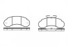 Купить Тормозные колодки дисковые Mercedes G-Class, T1/T2 ROADHOUSE 2142.10 (фото1) подбор по VIN коду, цена 1102 грн.