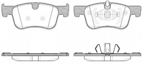 Тормозные колодки дисковые Citroen C4 ROADHOUSE 21580.00