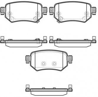 Купить Тормозные колодки дисковые Mazda 6 ROADHOUSE 21682.02 (фото1) подбор по VIN коду, цена 1031 грн.