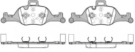 Купить Тормозные колодки дисковые BMW G11, G30, G31, G32, X3 ROADHOUSE 21740.00 (фото1) подбор по VIN коду, цена 2208 грн.