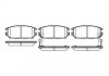 Купити Гальмівні колодки дискові Mitsubishi Galant, Lancer ROADHOUSE 2356.12 (фото1) підбір по VIN коду, ціна 732 грн.