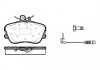 Купить Тормозные колодки дисковые Mercedes W202, S202 ROADHOUSE 2445.02 (фото1) подбор по VIN коду, цена 1260 грн.