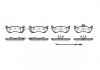 Купити Гальмівні колодки дискові Mercedes M-Class ROADHOUSE 2698.11 (фото1) підбір по VIN коду, ціна 1653 грн.