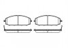 Купить Тормозные колодки дисковые Nissan Patrol ROADHOUSE 2711.04 (фото1) подбор по VIN коду, цена 1167 грн.