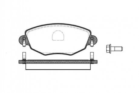 Купить Тормозные колодки дисковые Ford Mondeo, Jaguar X-type ROADHOUSE 2776.00 (фото1) подбор по VIN коду, цена 1227 грн.