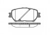 Купити Гальмівні колодки дискові Toyota Camry ROADHOUSE 2884.00 (фото1) підбір по VIN коду, ціна 1034 грн.