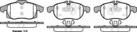 Купить Тормозные колодки дисковые SAAB 9-3, Opel Vectra, Astra ROADHOUSE 2888.40 (фото1) подбор по VIN коду, цена 1324 грн.