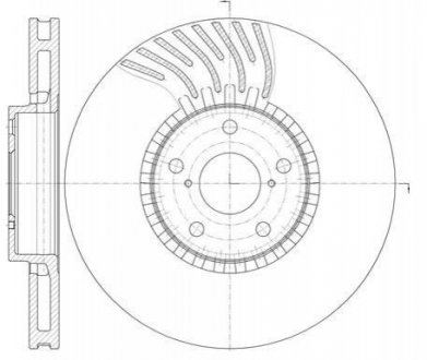 Тормозной диск Lexus IS, GS ROADHOUSE 61179.10