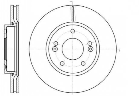 Купить Тормозной диск Hyundai IX20, I30, KIA Ceed, Soul, Pro Ceed, Hyundai Coupe, Tucson, KIA Sportage, Hyundai Sonata, KIA Carens, Cerato ROADHOUSE 61208.10 (фото1) подбор по VIN коду, цена 1963 грн.