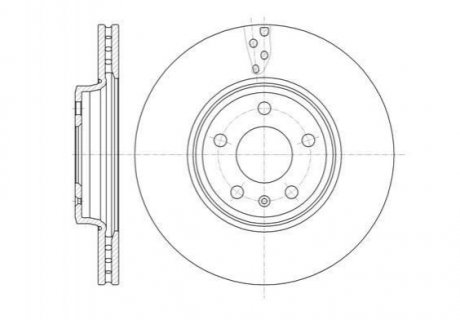 Тормозной диск Audi A5, A4 ROADHOUSE 61292.10