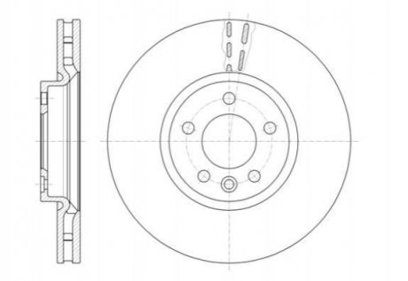 Тормозной диск Volkswagen Transporter, Multivan ROADHOUSE 61420.10