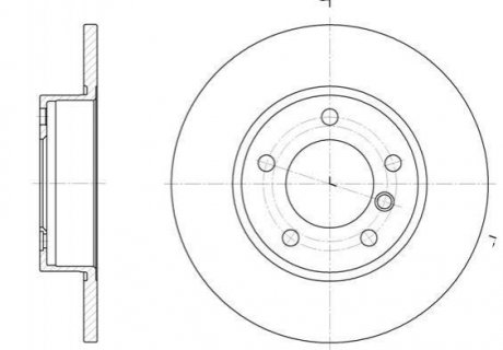 Тормозной диск BMW E36 ROADHOUSE 6323.00