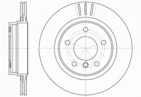 Тормозной диск BMW E46 ROADHOUSE 6722.10