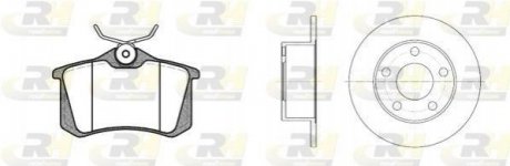 Купить Тормозной комплект Volkswagen Passat, Audi A6, Skoda Superb ROADHOUSE 8263.00 (фото1) подбор по VIN коду, цена 2588 грн.