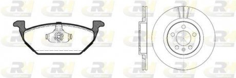 Купить Тормозной комплект Audi A3, Skoda Octavia, Seat Toledo, Leon, Skoda Fabia ROADHOUSE 8633.04 (фото1) подбор по VIN коду, цена 3896 грн.