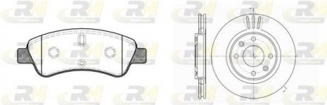 Гальмівний комплект Citroen Berlingo, Peugeot Partner, Citroen C4 ROADHOUSE 8840.00