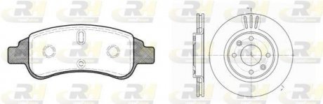 Гальмівний комплект Citroen Berlingo, Peugeot Partner, Citroen C4 ROADHOUSE 8840.02