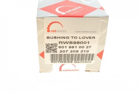 Подшипник ROTWEISS rw98001
