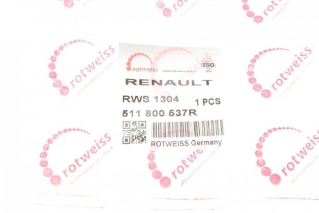 Купить Заглушка бампера (переднего) Renault Master 10- (511800537R) Renault Master ROTWEISS rws1304 (фото1) подбор по VIN коду, цена 128 грн.