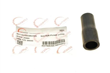 Купити Патрубок системи охолодження VW Sharan 1.9/2.0 TDI 95-10 ROTWEISS rws2385 (фото1) підбір по VIN коду, ціна 93 грн.