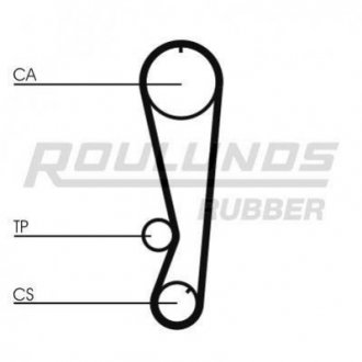 Купити Ремінь ГРМ Toyota Celica, Carina, Corolla, Avensis ROULUNDS rr1226 (фото1) підбір по VIN коду, ціна 543 грн.