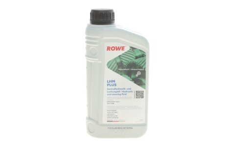 Купить Рідина для гідросистеми HIGHTEC LHM PLUS (1L) (мінеральна) (зеленый) Rowe 30501-0010-99 (фото1) подбор по VIN коду, цена 464 грн.