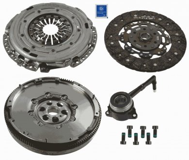 Купить Комплект сцепления с маховиком Volkswagen Passat, Caddy, Skoda Octavia, Volkswagen Jetta, Golf, EOS, Skoda Superb, Yeti, Volkswagen Scirocco, Seat Altea, Volkswagen CC SACHS 2290 601 145 (фото1) подбор по VIN коду, цена 21585 грн.