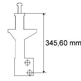 Амортизатор подвески SACHS 230 315