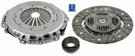 Купить Комплект сцепления Citroen C8, C4, Xsara, Peugeot 206, 406, 607, Citroen Jumpy, Peugeot Expert, Citroen C5, Peugeot 806, 307 SACHS 3000 950 061 (фото1) подбор по VIN коду, цена 6057 грн.