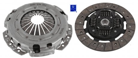 Комплект сцепления Trafic/Master 2.0/2.5dCi 06- SACHS 3000 950 551