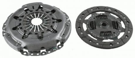 Купить Комплект сцепления Ford Fiesta, Fusion, Mazda 2 SACHS 3000 951 245 (фото1) подбор по VIN коду, цена 5511 грн.