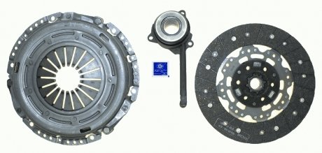 Комплект зчеплення Volkswagen Sharan, Ford Galaxy, Audi A3, TT, Volkswagen Bora, Golf, Seat Leon, Skoda Octavia, Seat Toledo, Ibiza, Cordoba SACHS 3000 990 232