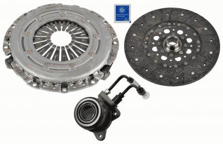 Купити Комплект зчеплення Hyundai Santa Fe, KIA Sorento SACHS 3000 990 302 (фото1) підбір по VIN коду, ціна 10408 грн.