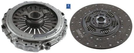 Купить Комплект зчеплення SACHS 3400700478 (фото1) подбор по VIN коду, цена 47337 грн.