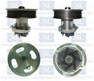 Купити Водяна помпа Suzuki Swift, Opel Astra, Fiat Panda, Punto, Citroen Nemo, Fiat Doblo, Grande Punto, Peugeot Bipper, Opel Corsa, Alfa Romeo Mito, Chevrolet Aveo SALERI SIL pa 1393 (фото1) підбір по VIN коду, ціна 1475 грн.