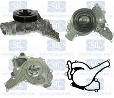 Водяна помпа DB E W211, S W221, GL X164 4.5/5.5 10.05- Mercedes W221, GL-Class, CLS-Class, C216, S211, W211, CLK-Class, W251, M-Class, W212, C124, C207, C238 SALERI SIL pa1415