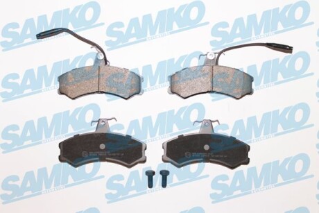 Купити Колодки гальмівні Fiat Ducato SAMKO 5SP012 (фото1) підбір по VIN коду, ціна 580 грн.