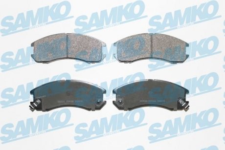 Купити Колодки гальмівні Mazda 626 SAMKO 5SP036 (фото1) підбір по VIN коду, ціна 557 грн.