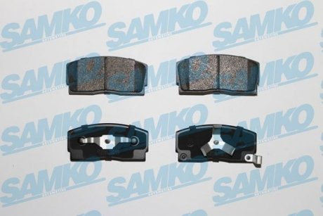 Купити Колодки гальмівні SAMKO 5SP055 (фото1) підбір по VIN коду, ціна 527 грн.