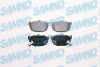 Купить Колодки тормозные Nissan Maxima, Hyundai Lantra, Coupe, Elantra, KIA Cerato SAMKO 5SP089 (фото1) подбор по VIN коду, цена 466 грн.