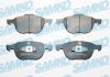 Купить Колодки тормозные Ford C-Max, Kuga, Mazda 5, Volvo C30, C70, Mazda 3, Volvo S40, V50, Ford Focus, Ecosport, Volvo V40 SAMKO 5SP1190 (фото1) подбор по VIN коду, цена 991 грн.