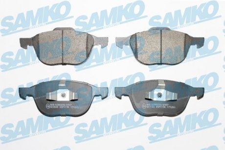 Купить Колодки тормозные Ford C-Max, Kuga, Mazda 5, Volvo C30, C70, Mazda 3, Volvo S40, V50, Ford Focus, Ecosport, Volvo V40 SAMKO 5SP1190 (фото1) подбор по VIN коду, цена 991 грн.