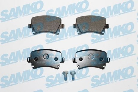 Купить Колодки тормозные Volkswagen Passat, Seat Leon, Volkswagen Touran, Caddy, Golf, Skoda Octavia, Superb, Yeti, Audi TT, Volkswagen EOS, Audi A3 SAMKO 5SP1219 (фото1) подбор по VIN коду, цена 607 грн.