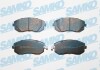 Купити Колодки гальмівні Subaru Forester, Impreza, Outback, Legacy SAMKO 5SP1363 (фото1) підбір по VIN коду, ціна 878 грн.