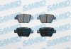 Купить Колодки задние Seat Leon, Volkswagen Touran, Caddy, Golf, Skoda Octavia, Superb, Volkswagen Jetta, Skoda Yeti, Audi A3, Volkswagen Scirocco, Seat Altea SAMKO 5SP1608 (фото1) подбор по VIN коду, цена 895 грн.