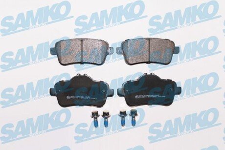 Колодки тормозные дисковые Mercedes M-Class, GL-Class, GLE-Class, GLS-Class SAMKO 5SP1805