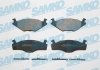 Купить Колодки тормозные Volkswagen Golf, Jetta, Passat, Scirocco, Polo, Seat Ibiza, Cordoba SAMKO 5SP224 (фото1) подбор по VIN коду, цена 513 грн.